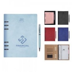 AGENDARIO ORGANIZADOR CON ARILLOS HILTON A3045 NEGRO