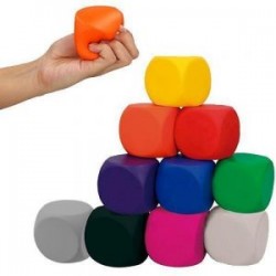 Squishy en forma de cubo con aroma.