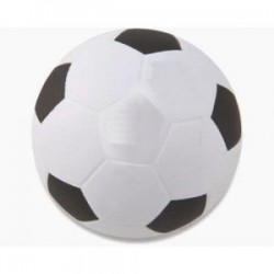 ANTIESTRES PELOTA FUTBOL PU6 BLANCA Ø 6.3 cm