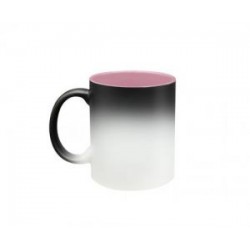 TAZA MAGICA 11OZ INTERIOR COLORES ROSA