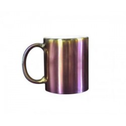 TAZA COLOR METALICA 11OZ TORNASOL