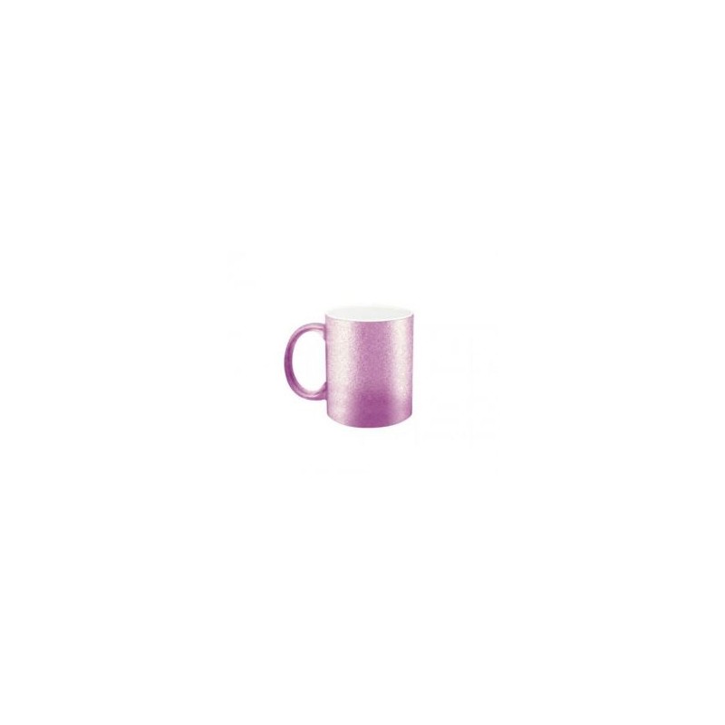 TAZA DIAMANTADA 11OZ ROSA