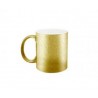 TAZA DIAMANTADA 11OZ ORO