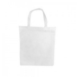 ?BOLSA NON WOVEN 36X40CM   BLANCO