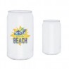VASO SATINADO DE SUBLIMACIÓN 16 OZ SODA A2861 BLANCO