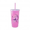 Vaso 32 oz Bachelor tapa y popote
