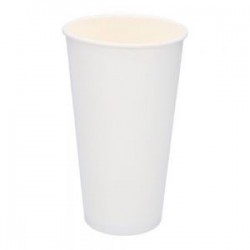 Vaso desechable para bebidas frías.