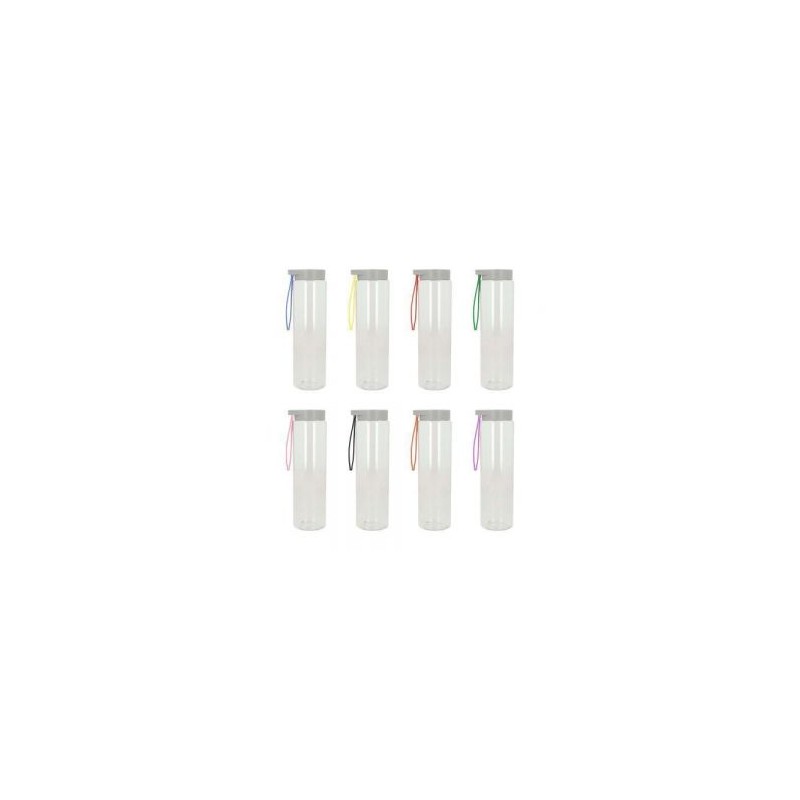 Cilindro de plástico de una pared con tapa enroscable y cinta de silicón. (El envío de este material se hace por separado de bas