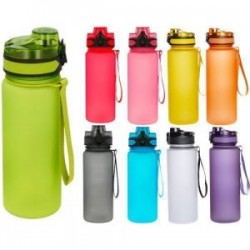 Cilindro de plástico rubber con tapa de seguridad y cordón de poliéster.