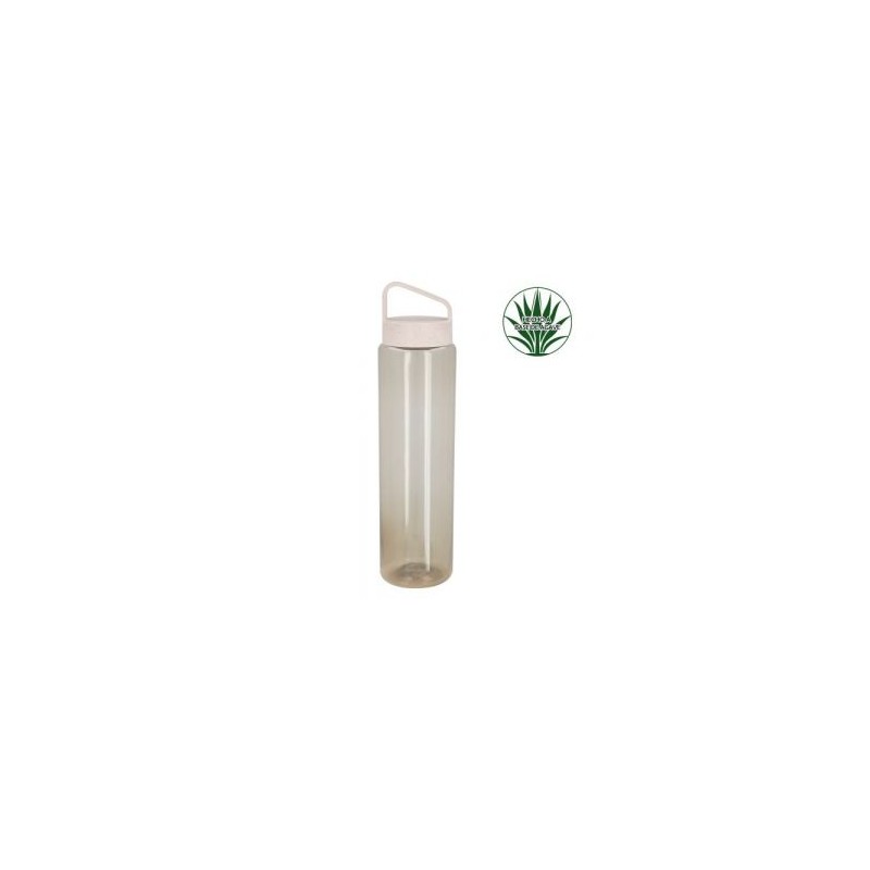 Cilindro de RPET con tapa enroscable hecha a base de agave. (El envío de este material se hace por separado de base y tapas deri