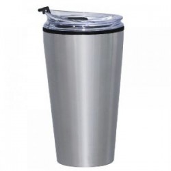 Termo de acero inoxidable y plástico con capacidad de 400ml. Mod. Ferrana