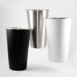 Vaso de acero inoxidable con capacidad de 700 ml. Mod. Vegas