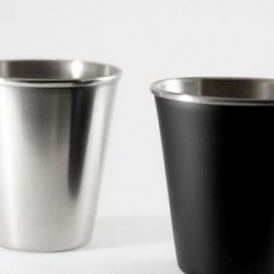 Vaso de acero inoxidable con capacidad de 70 ml. Mod. Cheers