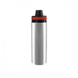 CILINDRO ALUM CANCUN 750ML PLATA ROJO