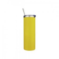 TERMO ACERO LENA 600ML AMARILLO