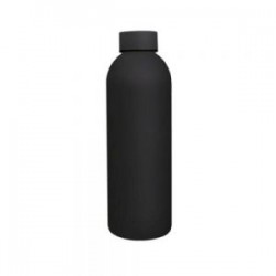 TERMO BOTELLA ACERO MONACO 500ML NEGRO MATE