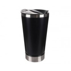TERMO ACERO CON DESTAPADOR TORO 650ML NEGRO MATE