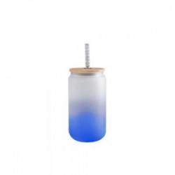 BOTELLA BOROSILICATO CANDY 500ML AZUL