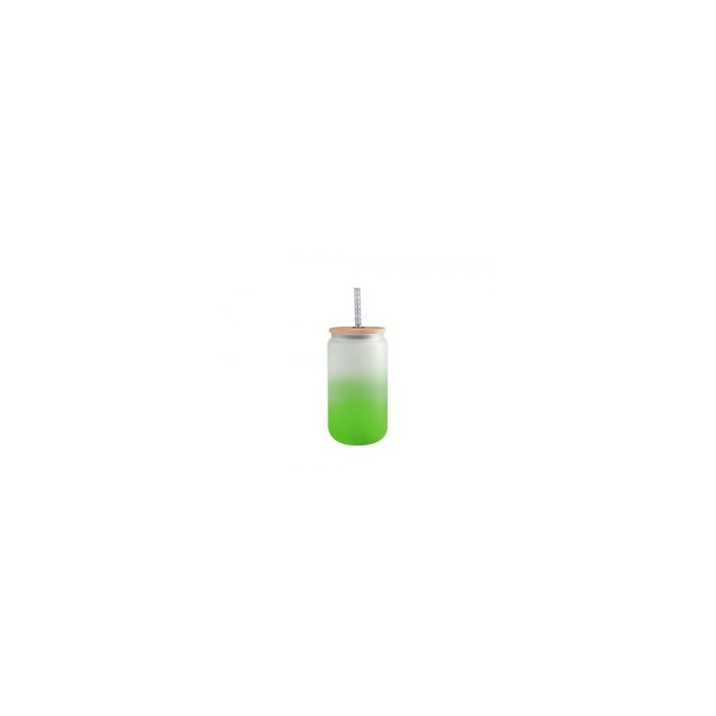 BOTELLA BOROSILICATO CANDY 500ML VERDE