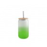 BOTELLA BOROSILICATO CANDY 500ML VERDE