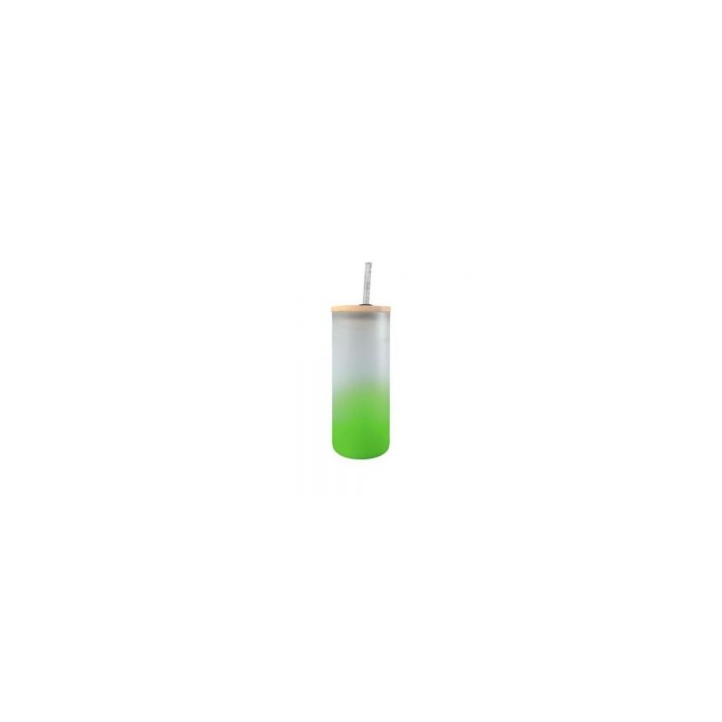BOTELLA BOROSILICATO FLORIDA 650 ML VERDE