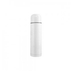 TERMO TIPO BALA CLASICO 750ML BLANCO