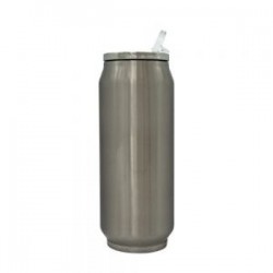 LATA TERMICA PREMIUM 17OZ PLATA
