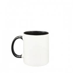 TAZA PARA SUBLIMACION 11OZ MATE NEGRO