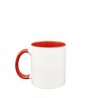 TAZA PARA SUBLIMACION 11OZ MATE ROJO
