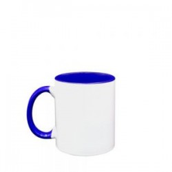 TAZA PARA SUBLIMACION 11OZ MATE AZUL COBALTO