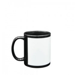 TAZA VENTANA 11OZ NEGRO
