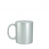 TAZA COLOR PLATA 11OZ PLATA