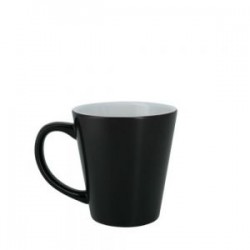 TAZA CONICA 12OZ MAGICA NEGRO