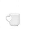 TAZA CORAZON 10OZ BLANCO
