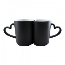 TAZA PAREJA MAGICA NEGRO