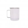 TAZA TERMICA CON TAPA IRON 12OZ BLANCO