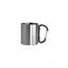 TAZA ACERO CON ASA GANCHO 300ML NEGRO