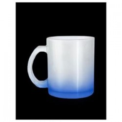 TAZA CRISTAL 10OZ AZUL