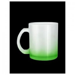 TAZA CRISTAL 10OZ VERDE