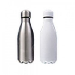 CILINDRO DE ACERO INOX. DE SUBLIMACIÓN 600 ML. NAZO A2616 BLANCO