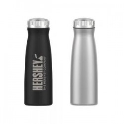 TERMO DE ACERO INOXIDABLE DE 550 ML.  SPACE A2475 NEGRO