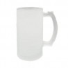 TARRO CERVECERO SATINADO DE SUBLIMACIÓN 15 OZ. FROZEN SUBTC01 TRANSPARENTE