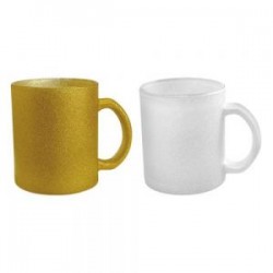 TARRO DE VIDRIO DE SUBLIMACIÓN 11 OZ MARE A2620 PLATA