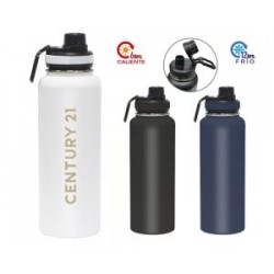 TERMO DE ACERO INOXIDABLE DE 1,200 ML. MEGA KYLO A2971 BLANCO