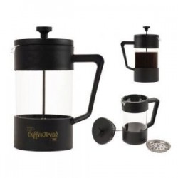 CAFETERA DE VIDRIO BOROSILICATO FRANCIS A3012 NEGRO