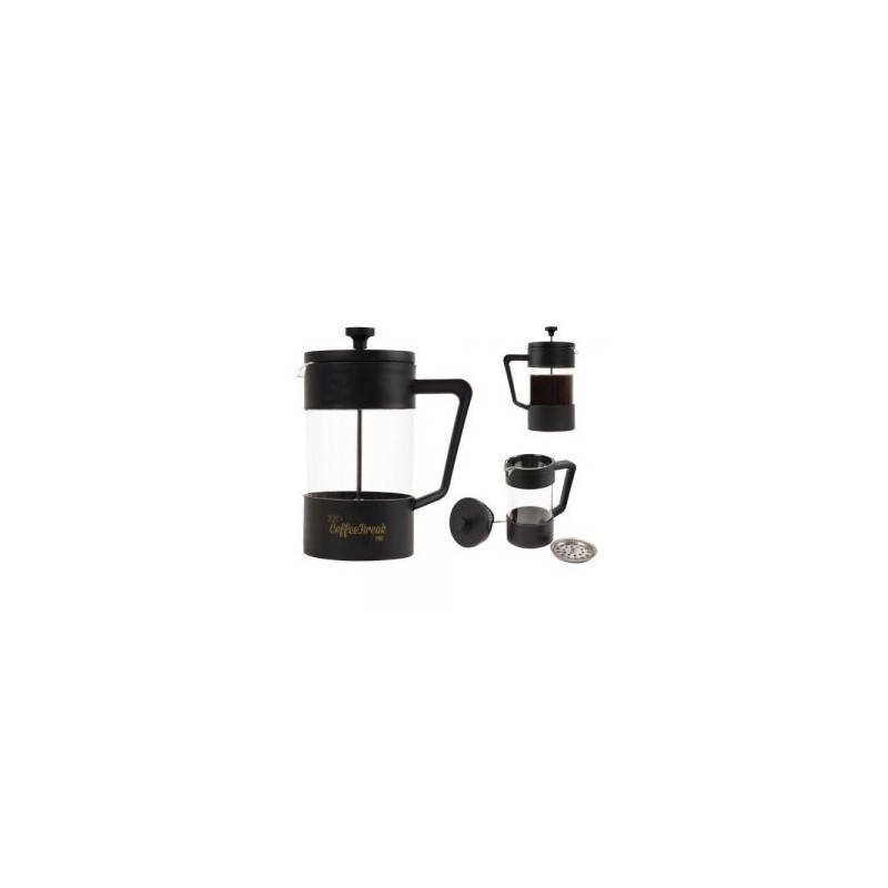 CAFETERA DE VIDRIO BOROSILICATO FRANCIS A3012 NEGRO