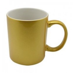 TARRO DE SUBLIMACIÓN 11 OZ CAMEL SUB114 ORO