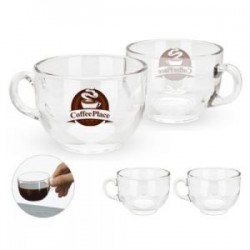 JUEGO DE TAZAS DE VIDRIO 5OZ ADEL A2764 TRANSPARENTE