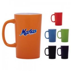 TAZA CÓNICA BICOLOR 15 OZ LATTE A2713 NEGRO