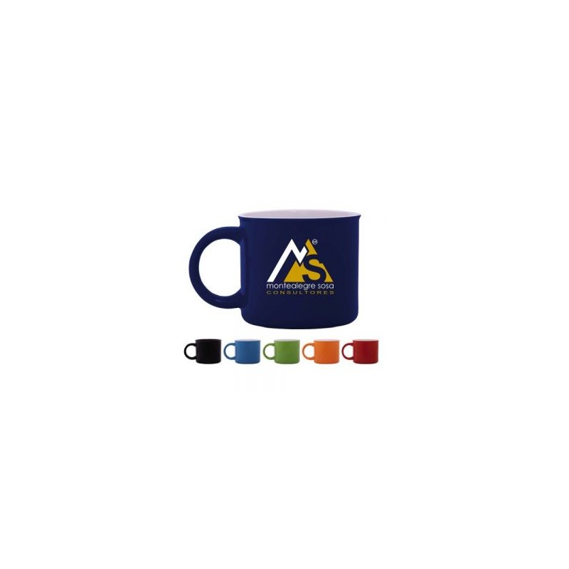 TAZA BICOLOR 15 OZ TAMMY A2716  NEGRO